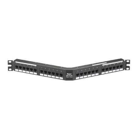 Panduit Port Panel, 1-1/4 in. H x 19 in. W x 4-3/4 in. L, CRS DPA24688TGY